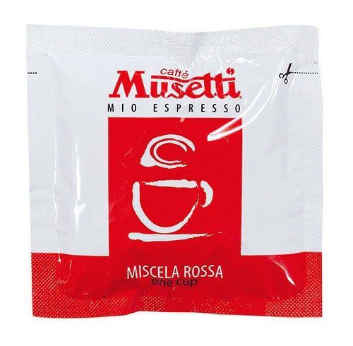Musetti カフェポッド (44mm)150 cialde ムセッティー ロッサ エスプレッソ カフェポッド 44mm | いりたて